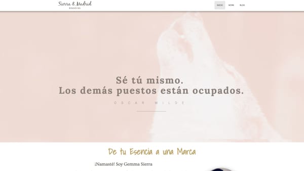 Sierra&Madrid. De tu Esencia a una Marca